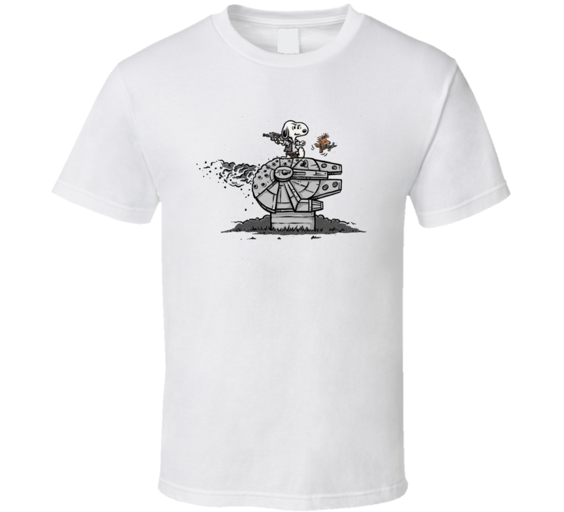 snoopy star wars shirt